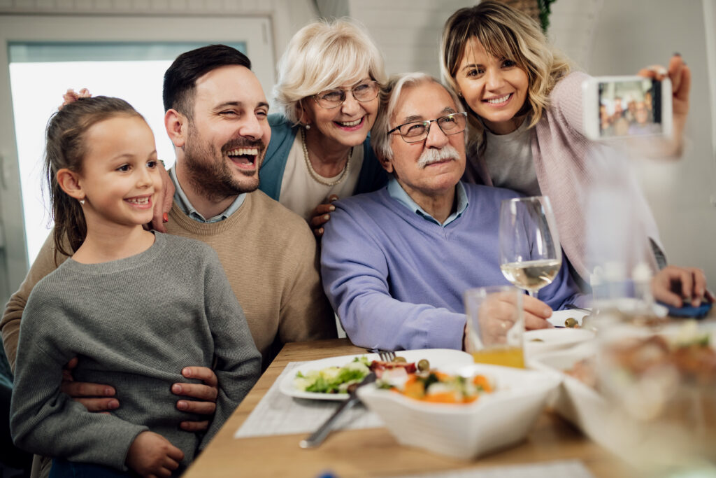 Blended Family Group Picture